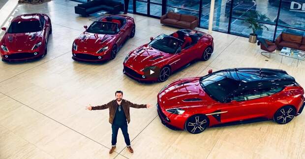 Коллекционер собрал все  Aston Martin от Zagato