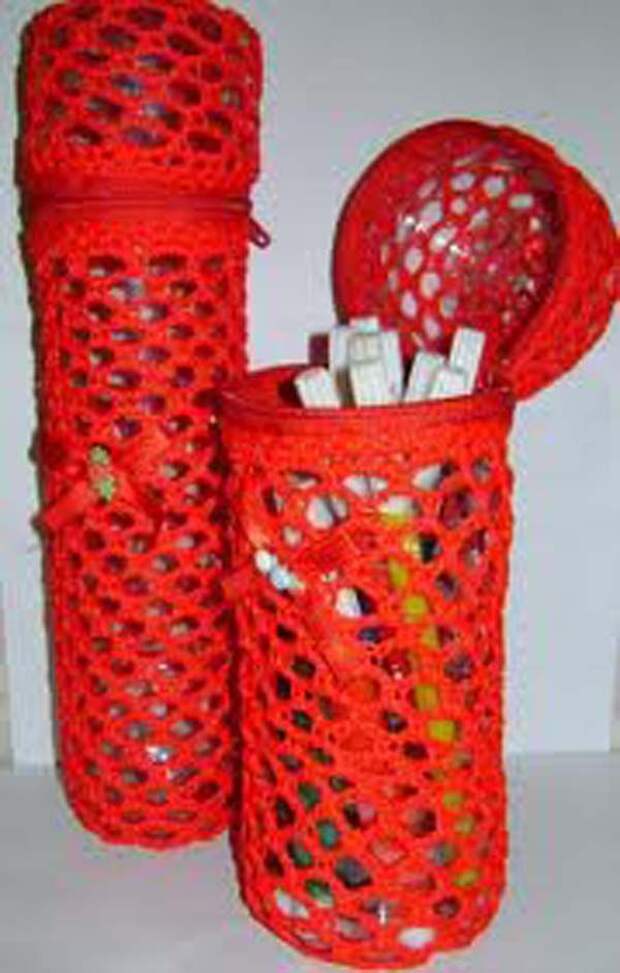 reciclado de botellas de plastico - recipientes 6