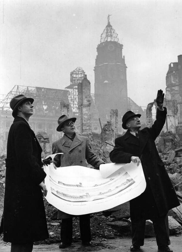 Как восстанавливали Дрезден: фотосвидетельства
