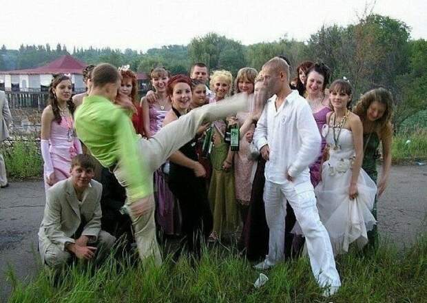 Не деревенская свадьба, а классическая!