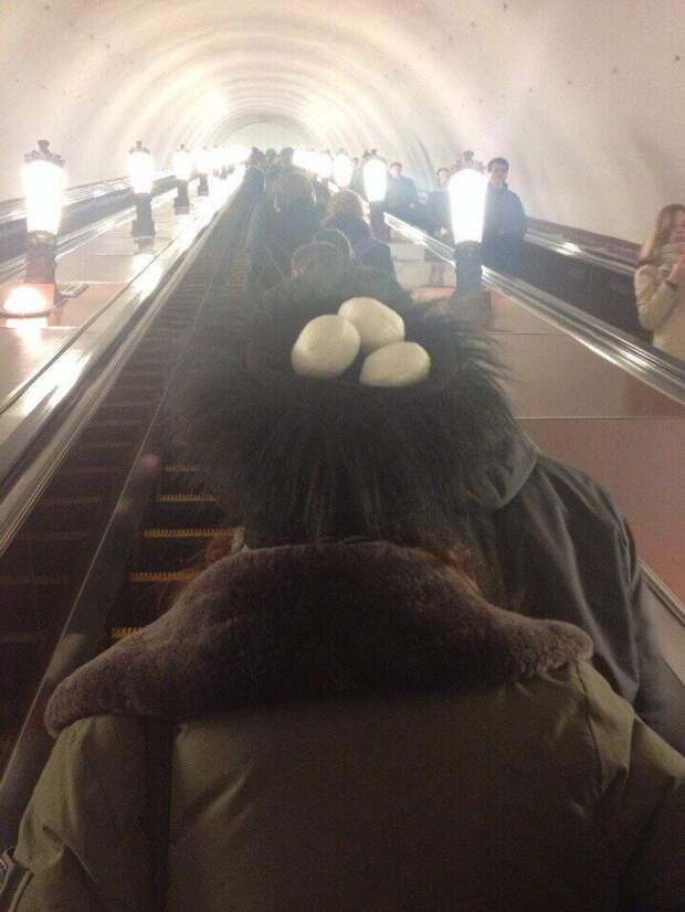Модное обострение в метро
