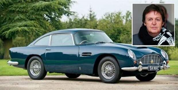 Paul MCCARTNEY Aston Martin