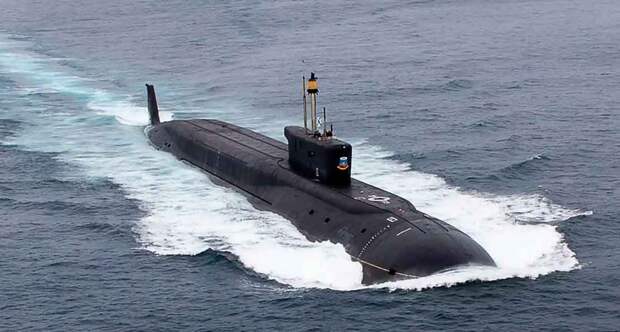 Российский подводный ракетоносец. Источник изображения: 
