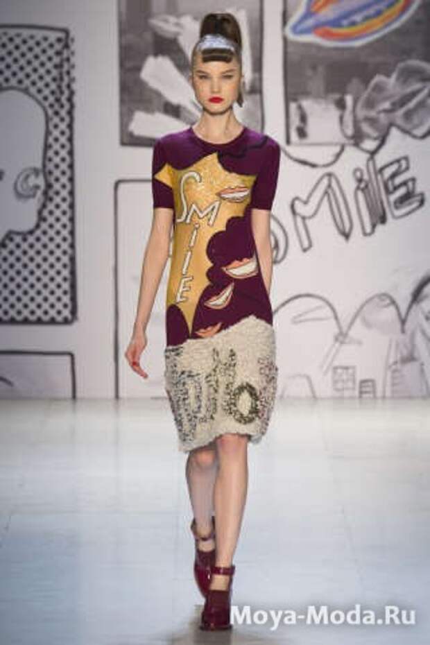 Модные коктейльные платья осень-зима 2015-2016-tsumori chisato1