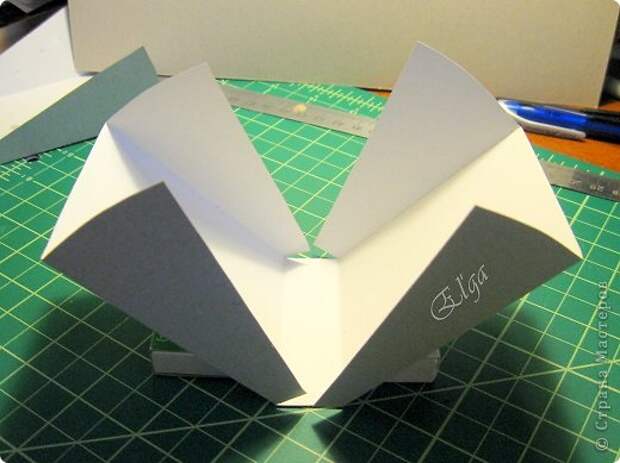 Мастер-класс Моделирование конструирование Чайное колесо Картон Клей Салфетки фото 6