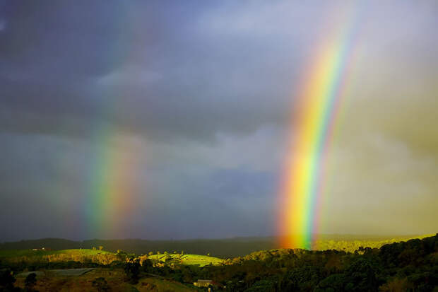 rainbows03 rainbows03 50 потрясающих фотографий двойной радуги