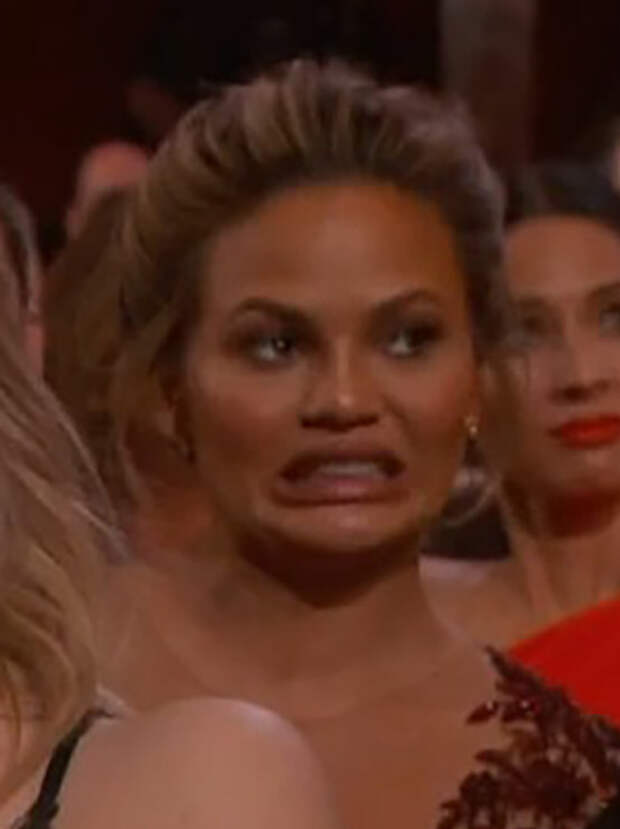 You remember the face, right? It perfectly captured how a lot of people felt during Sunday's show.