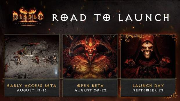 Стартовало ОБТ Diablo 2: Resurrected — игру можно опробовать бесплатно на PC, PlayStation и Xbox Стартовало ОБТ Diablo 2: Resurrected — игру можно опробовать бесплатно на PC, PlayStation и Xbox