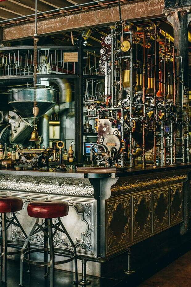 Стимпанк-кофейня «Truth Coffee», Кейптаун, Южная Африка (3)