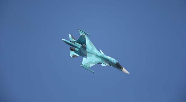 Минобороны РФ: на борту рухнувшего в Северной Осетии Су-34 находилось два пилота