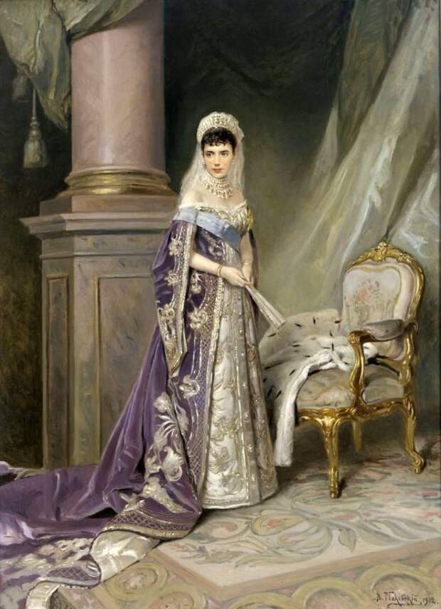 Маковский Владимир (1846-1920). Портрет императриц
