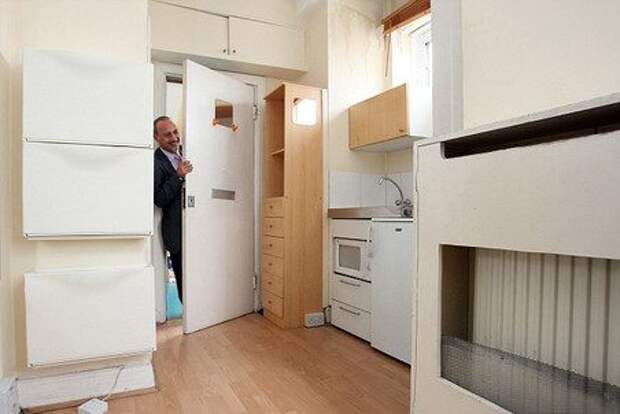 Самые маленькие квартиры в мире