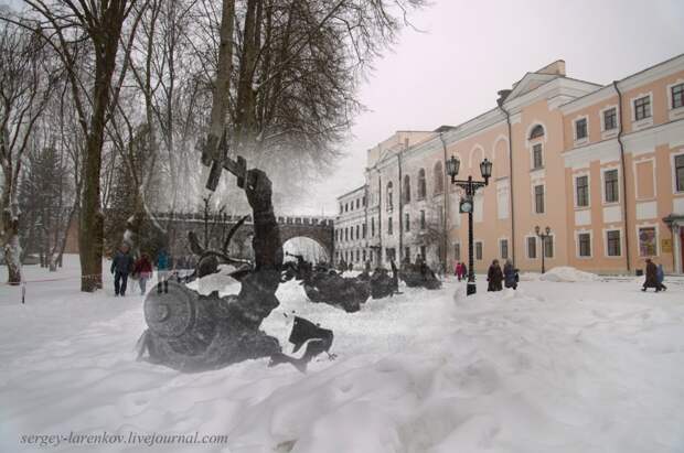011.Великий Новгород 1944-2015 Разрушенный памятник Тысячелетию России 011.Великий Новгород 1944-2015 Разрушенный памятник Тысячелетию России