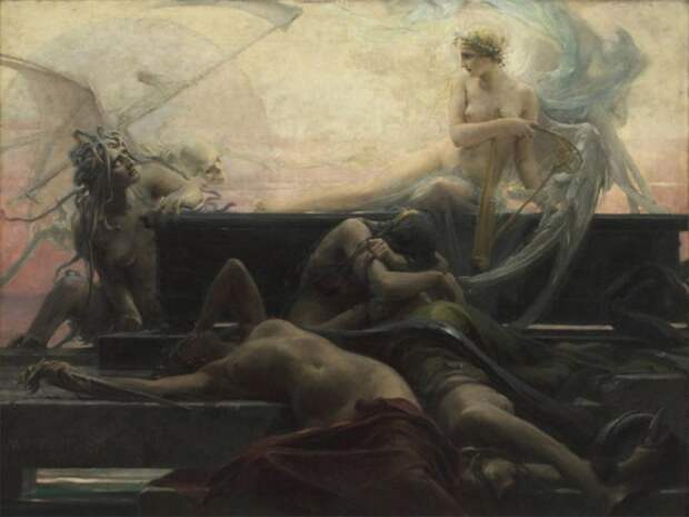 Максимилиан Пирнер (Maximilian Pirner)  — «Finis» (Konec v&#353;ech v&#283;c&#237;), 1887 год.