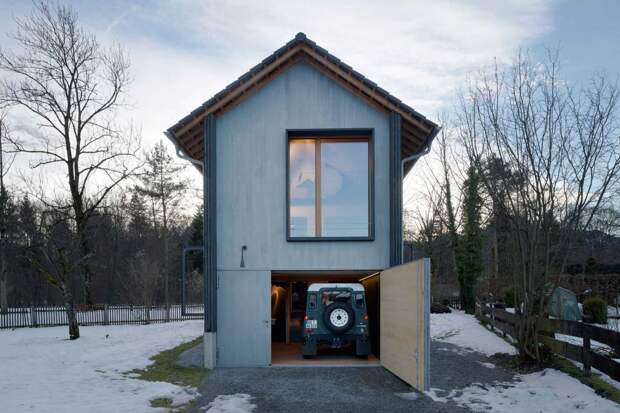Энергоэффективный деревянный домик в Германии