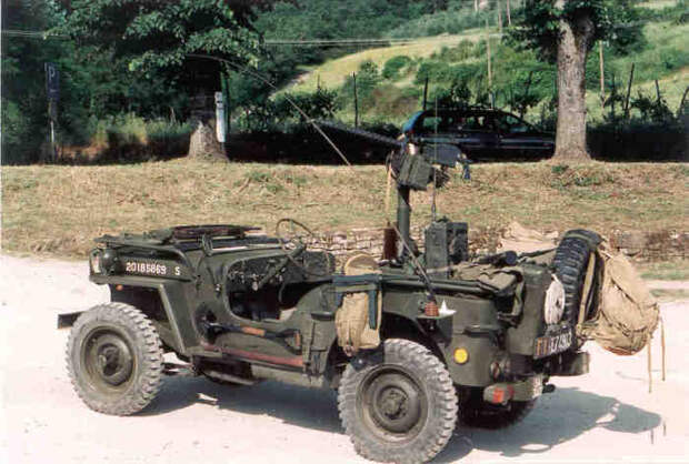 Внедорожник Willys MB.