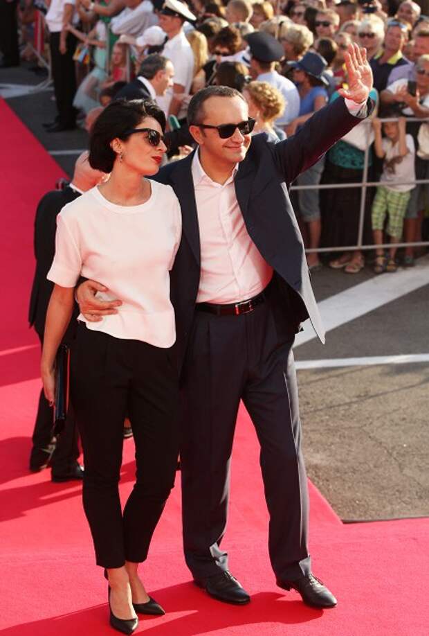 Режиссер Андрей Звягинцев и его супруга Анна.