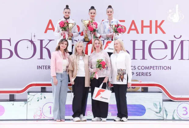 Алина Кабаева на "Кубке сильнейших"