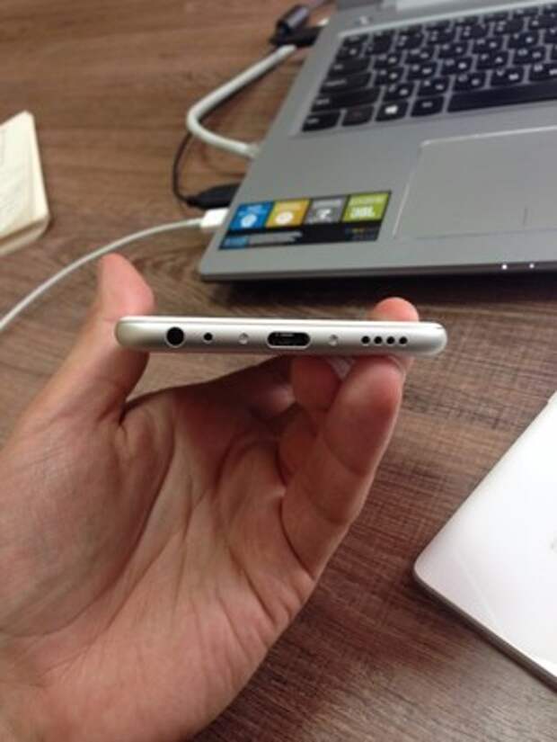 Нижний торец Meizu Pro 6