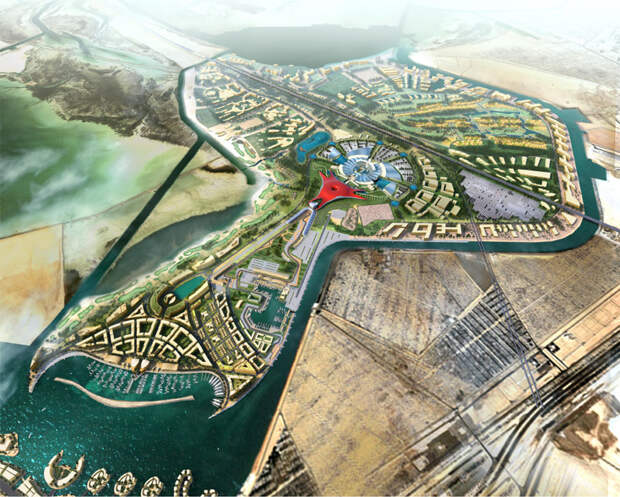 Парк "Ferrari World" (ОАЭ; Абу-Даби) Парк Феррари ОАЭ, авто