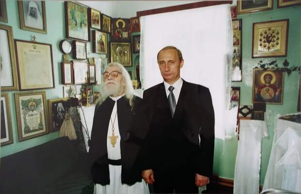 Архимандрит Иоанн и Владимир Путин