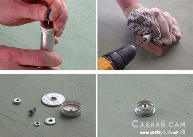 как сделать тайник в двери