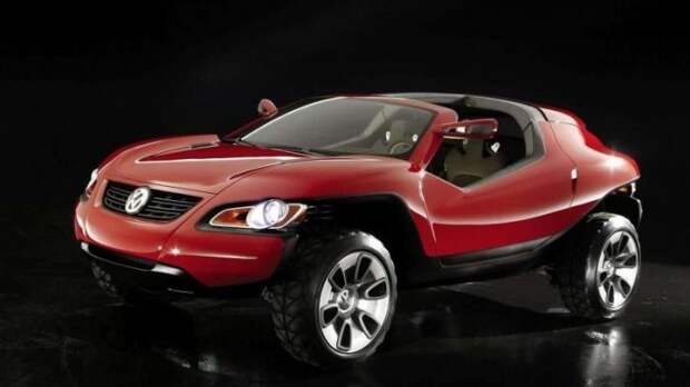 Volkswagen Concept T 2004: купе, кроссовер, кабриолет и багги