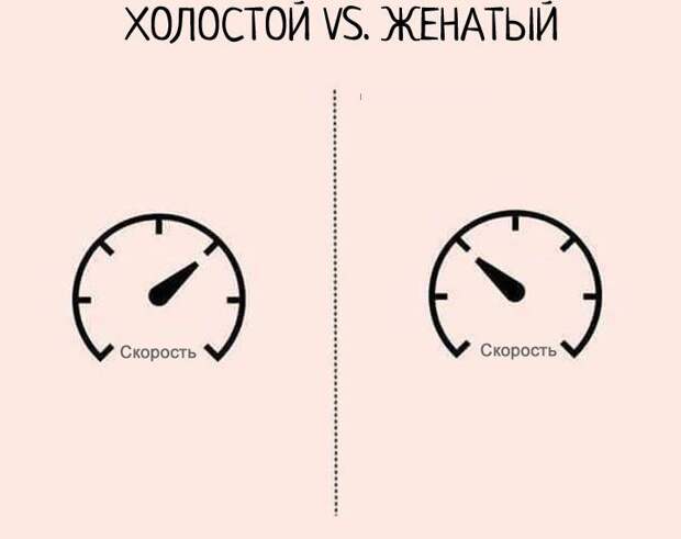 отличия женатиков от холостых 