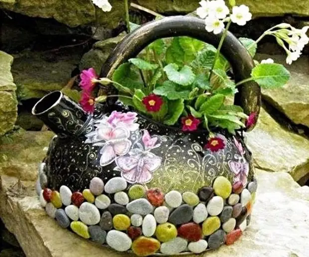Бюджетный декор: делаем кашпо для цветов из подручных материалов | Школа садовода | Дзен