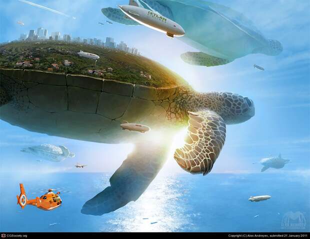 Арт-работы художника Alex Andreyev