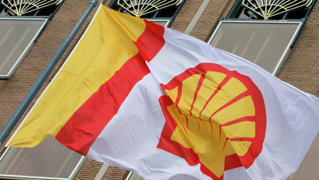Флаг компании Shell Флаг компании Shell