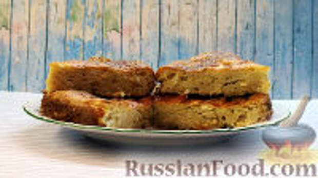 Фото к рецепту: Шарлотка с капустой