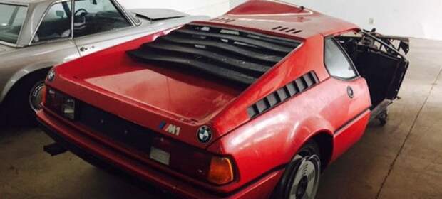 Разбитый в хлам BMW M1 за 125 тыс. долларов bmw, авто, олдтаймер, редкие автомобили, старый авто