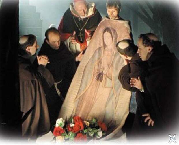 Сценка явления роз и образа Богородиц...