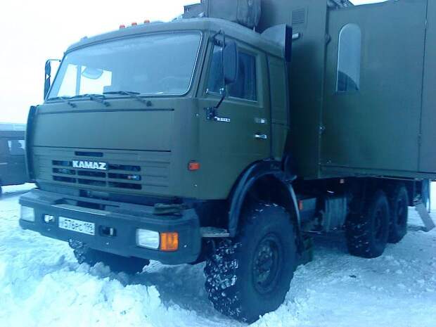 Камаз специального-церковного назначения в войсках ВДВ (9 фото)