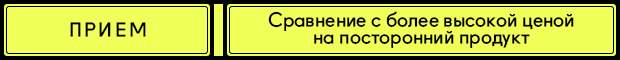 36 приём Психология ценника
