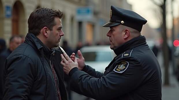 «У меня два гражданства»: полицейский поставил на место дерзкого приезжего