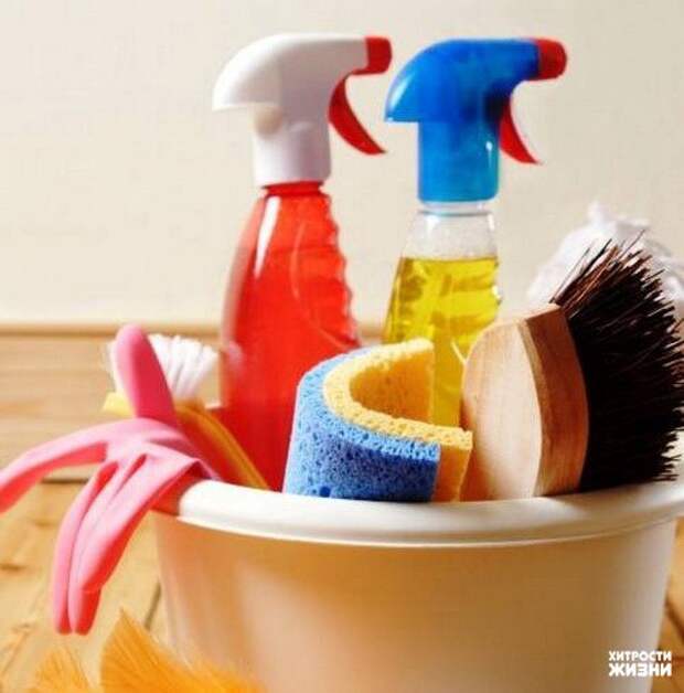 Кухонные хитрости или как очистить предметы быта без использования бытовой химии.