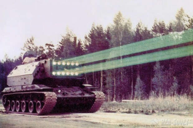 Лазерный танк СССР: оружие против НАТО