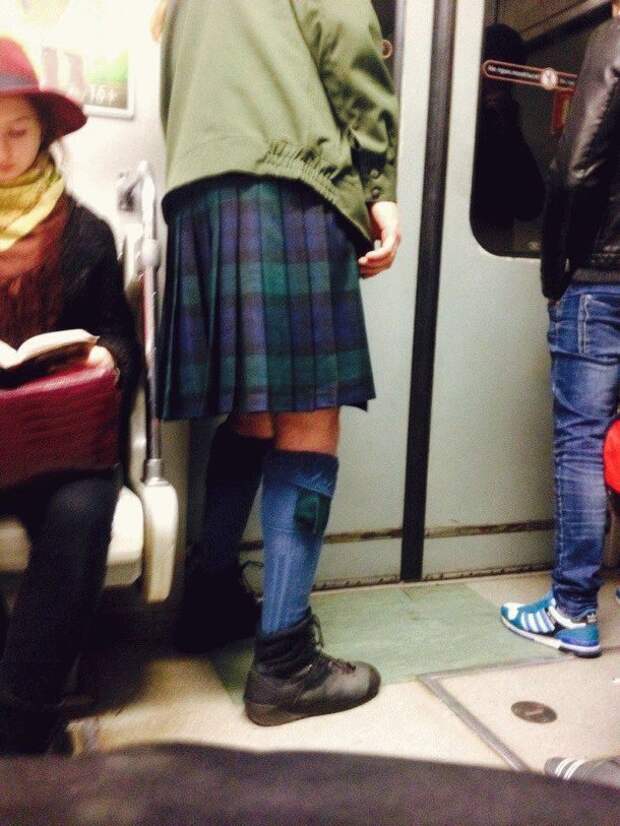 Модное обострение в метро