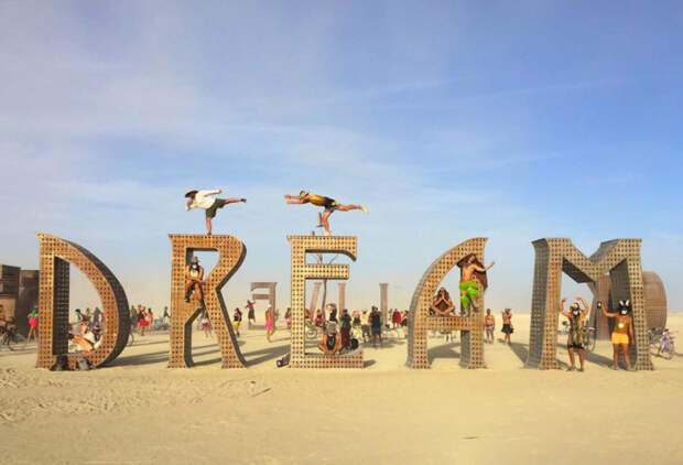 Инсталляция Dream на «Burning Man 2015»