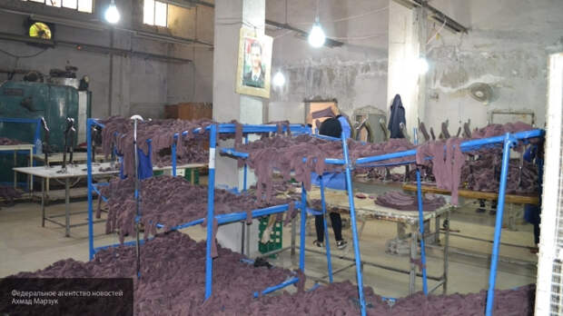Сирия завоюет мировой рынок текстиля путем развития завода в Дамаске