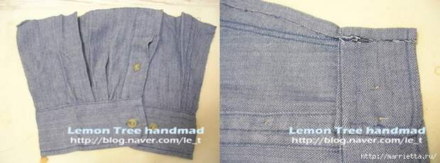 Шьем тапочки и прихватки из джинсовой рубашки (22) (700x261, 163Kb)
