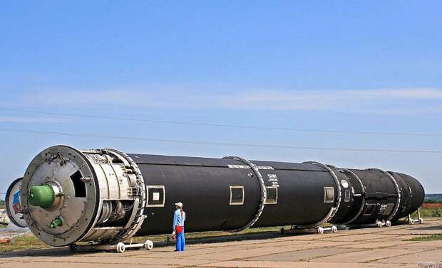 8. Тяжёлая межконтинентальная ракета «Сармат». вооружение, оружие, россия