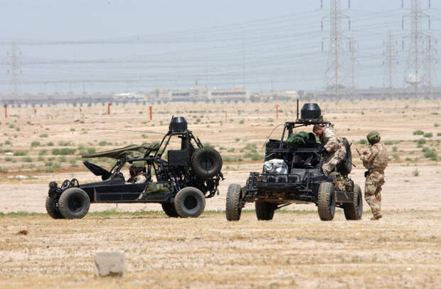 Высокоскоростной багги Desert Patrol Vehicle.