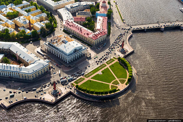 Санкт-Петербург с вертолета 