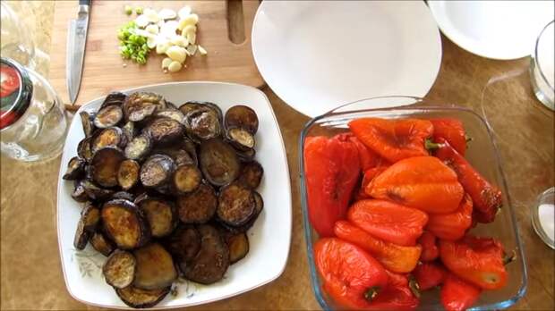 Ела бы каждый день - настолько это вкусно! Баклажаны с перцем в маринаде Еда, Заготовки, Вкусно, Готовка, Рецепт, Видео рецепт, Длиннопост, Другая кухня, Деликатес, Видео