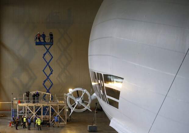 Самое большое воздушное судно – дирижабль Airlander 10