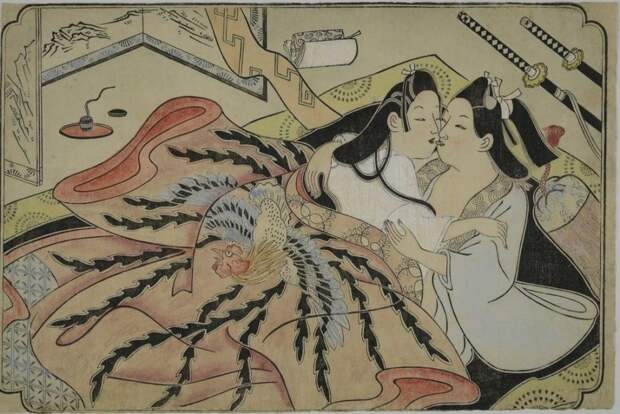 В средневековой Японии относились к сексу более, чем странно