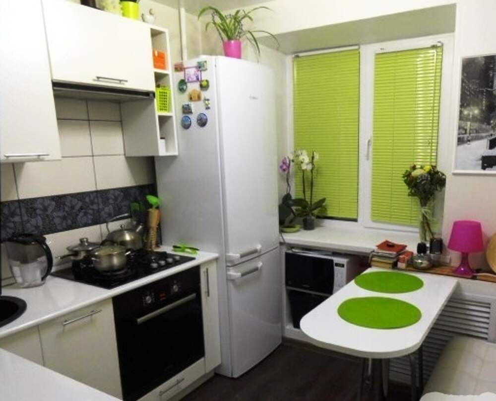 Дизайн для кухни 6 кв м фото в квартире бюджетный вариант